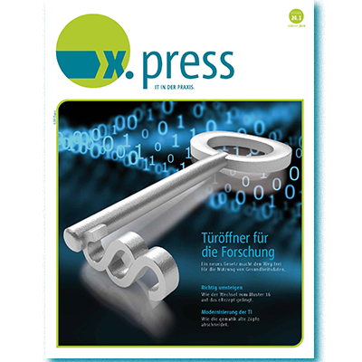 x.press Ausgabe 24.1 des ITMagazins für die Praxis ist erschienen